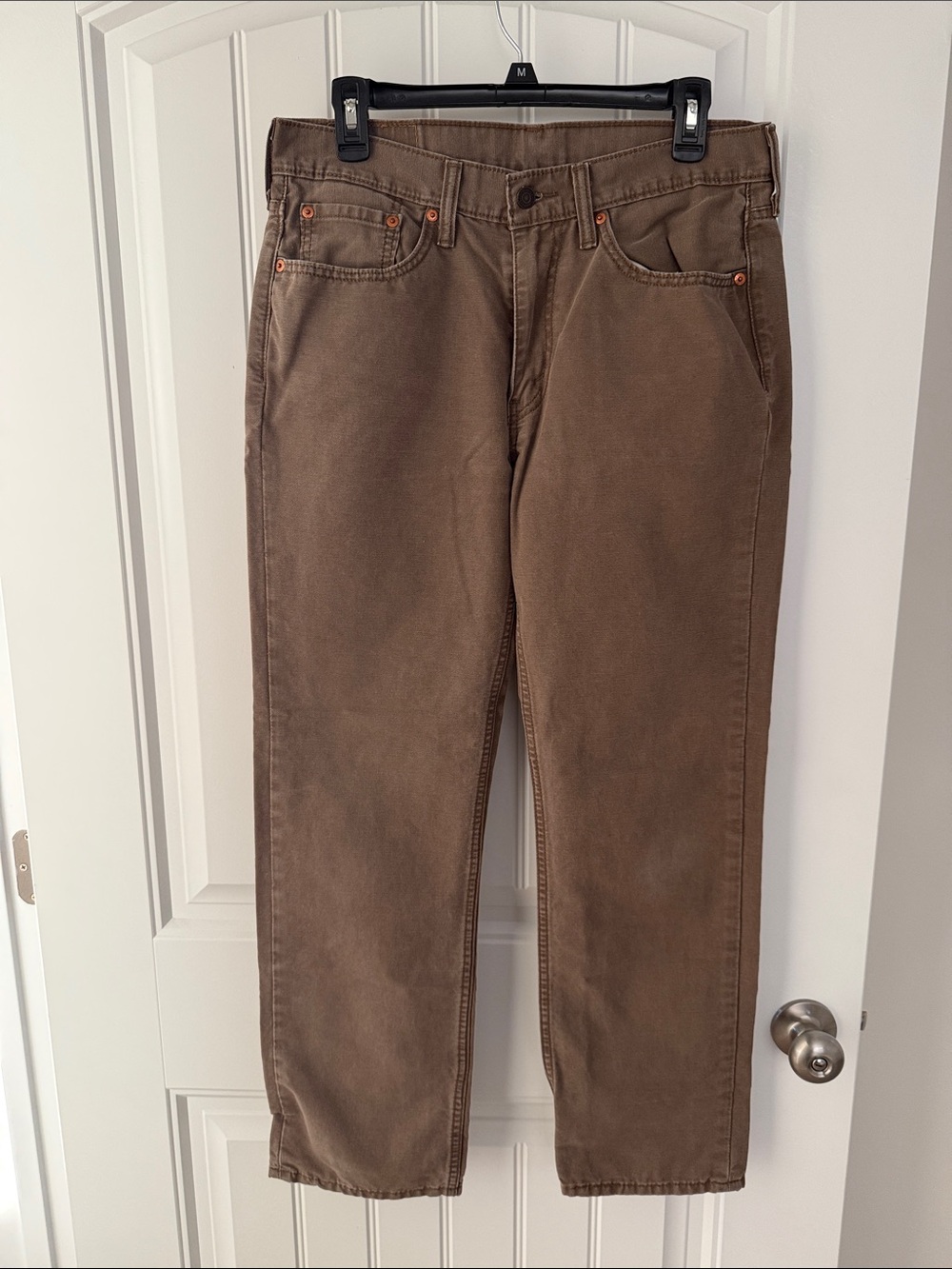 Levi's 514 Brown Straight-Leg Jeans